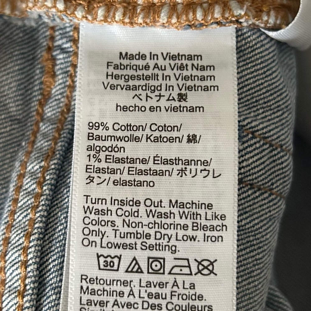 J. Crew Wide Leg Crop Jeans 24 - Picture 7 of 7